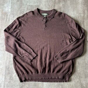 Eddie Bauer Cashmere Cotton Sweater Mens XXL
